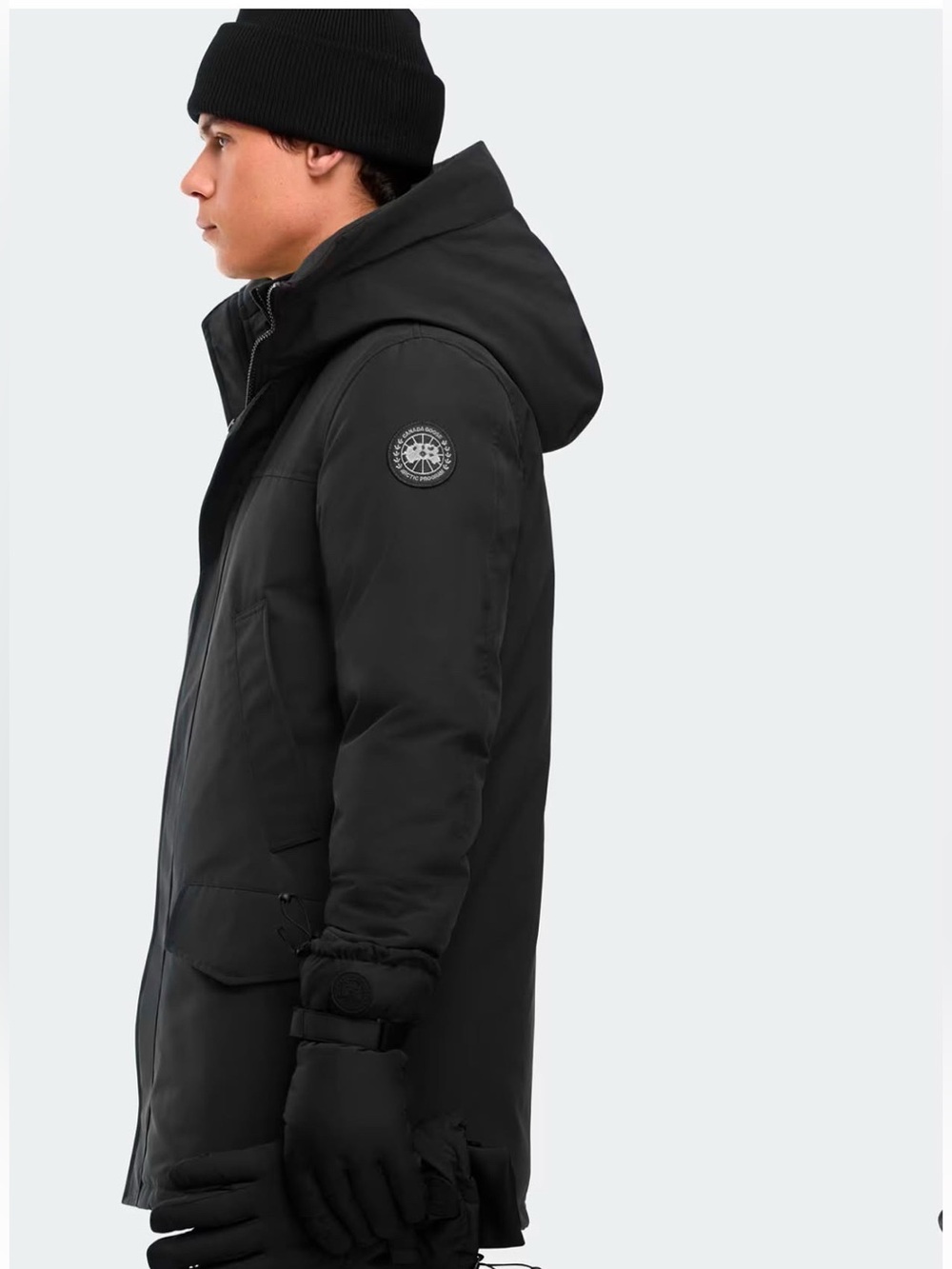 Canada Goose Langford Parka Black Disk - Picture 1 of 9